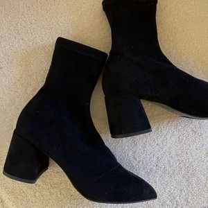Sock Booties by Steve Madden